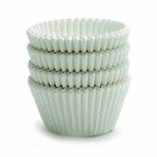 Giấy lót cupcake trắng rẻ số 12-100 cái