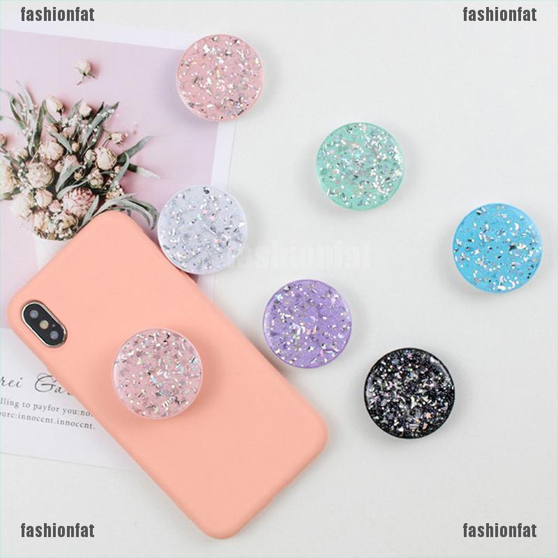 [Iron] Universal epoxy Round Shape Phone Holder Expanding Finger Grip Stand