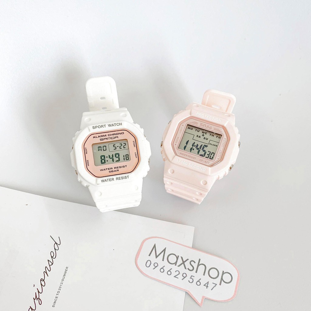 [CLIP TỰ QUAY] Đồng Hồ THỂ THAO Điện tử Unisex Nam nữ cá tính | BigBuy360 - bigbuy360.vn