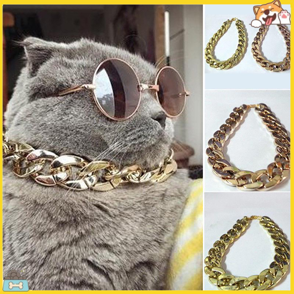 Vòng cổ mắt xích sành điệu dành cho thú cưng 36cm / 45cm