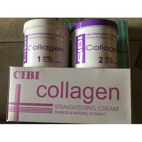 Thuốc duỗi Collagen Cibi 500ml siêu thẳng