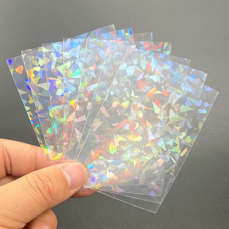 Vỏ bảo vệ thẻ game YGO MTG màu laser không chứa axit an toàn tiện lợi