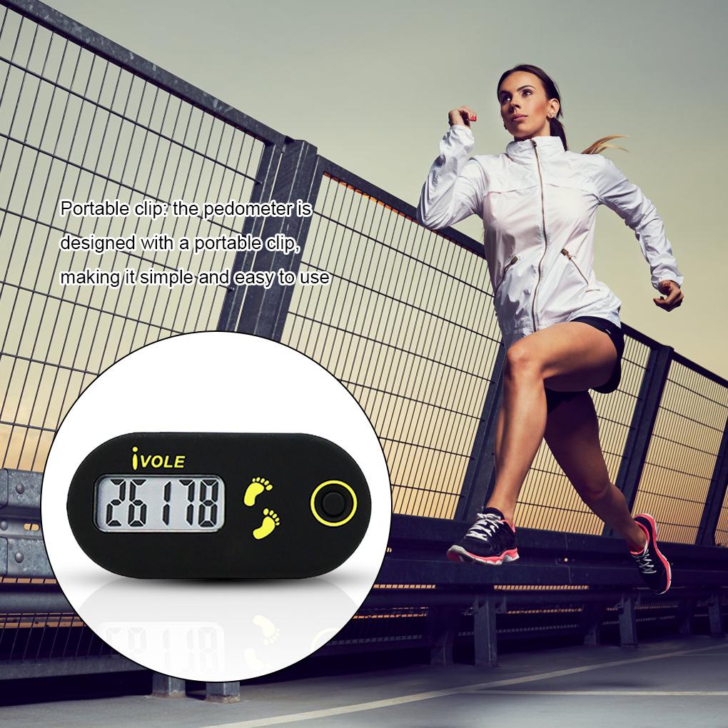 Máy Đếm Bước Chân 3D Kỹ Thuật Số Dành Cho Nam Nữ