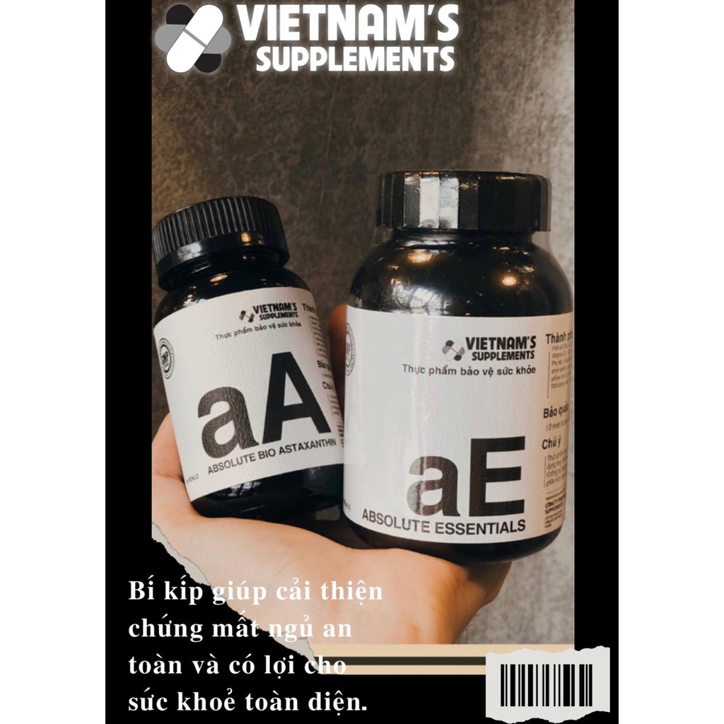 [THỰC PHẨM BẢO VỆ SỨC KHOẺ] Absolute Essentials - Hỗ trợ xương khớp - Vietnam's Supplements Chi Nhánh Hồ Chí Minh