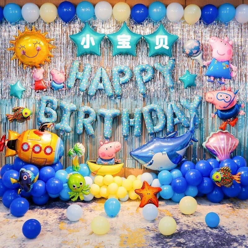 Bong Bóng Trang Trí Tiệc Sinh Nhật( Chọn Màu Ngẫu Nhiên)