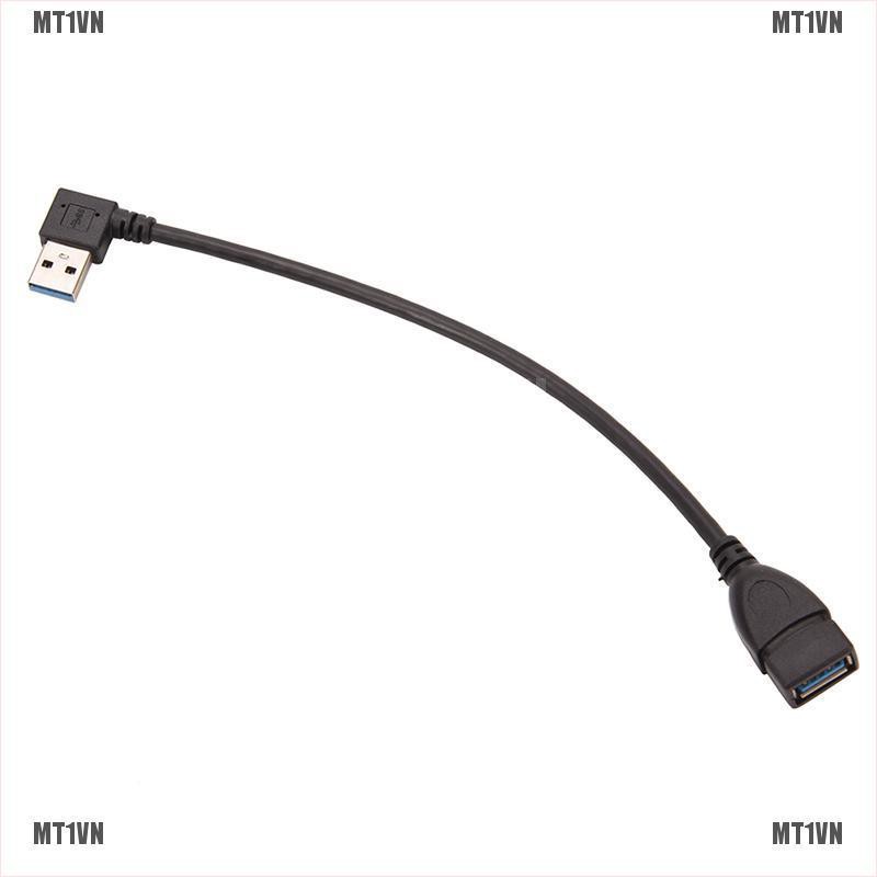 Dây Cáp Mở Rộng Usb 3.0 1 Đầu Đực Sang Đầu Cái 90 Độ | BigBuy360 - bigbuy360.vn