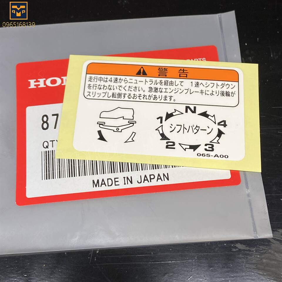 Tem thông số bình xăng CL50 CD50 CD50s CD90 Monkey