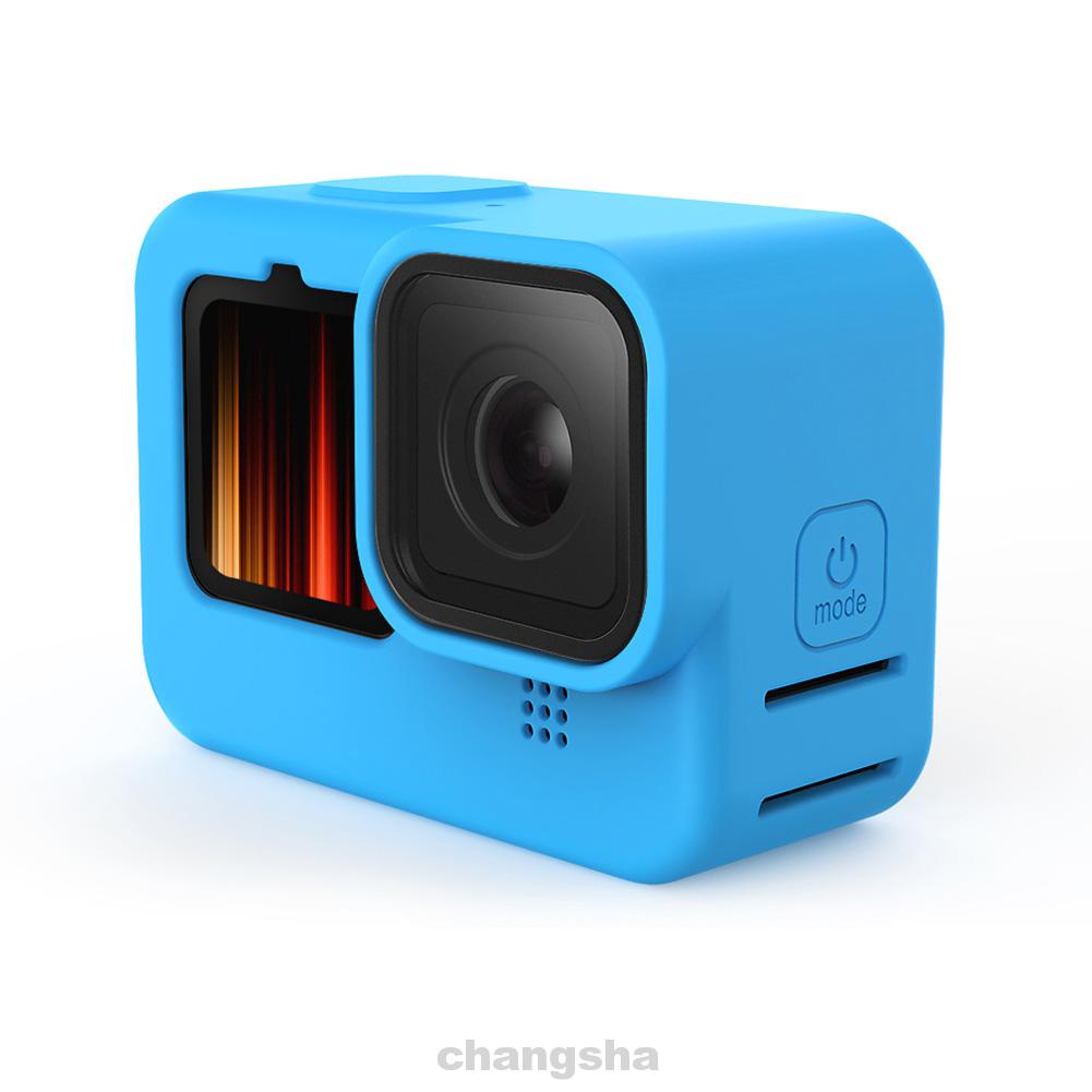 Vỏ bảo vệ bằng silicon màu trơn kèm dây đeo chống thất lạc cho máy ảnh Gopro9
 | WebRaoVat - webraovat.net.vn