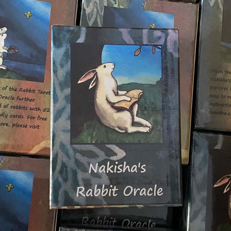 Nakishas Rabbit Oracle Mini Version Card Game
