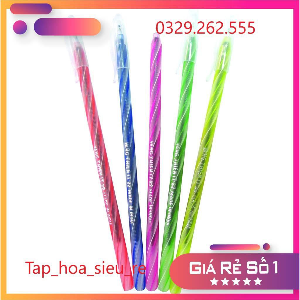 (Rẻ Vô địch) [Sale]Hộp 20 bút bi nến dài 18cm ngòi nhỏ nét trơn