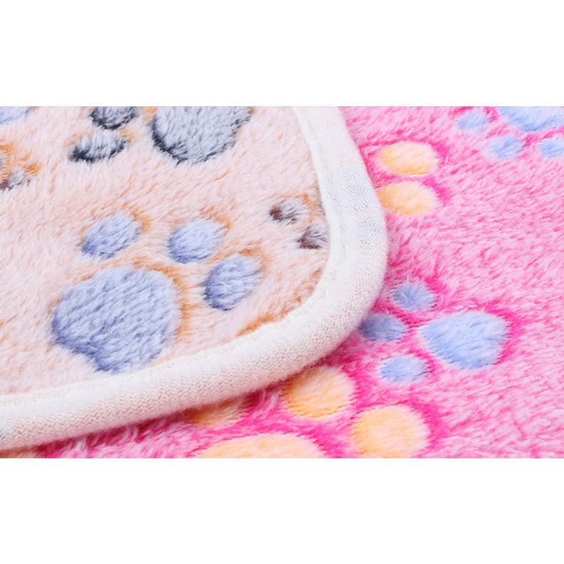 Thảm Mềnh Khăn Lông Xù Mềm Cho Chó Mèo 60*40cm