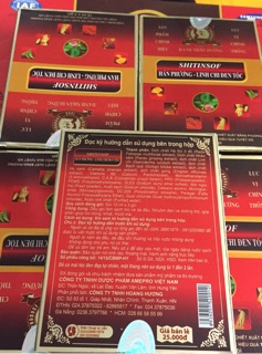 Dầu gội đen tóc shitinsof - linh chi đen tóc