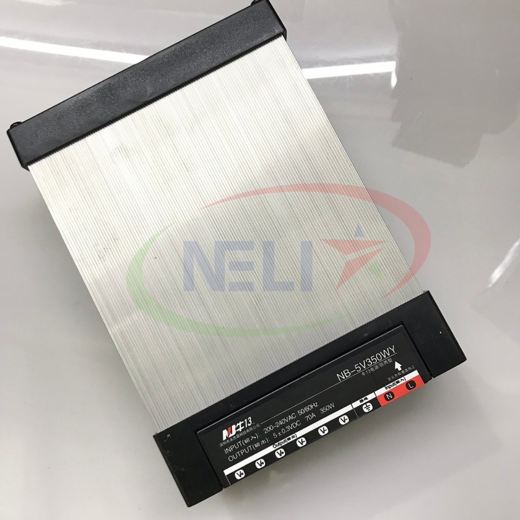 Nguồn 5V70A  NB vỏ nhôm dùng ngoài trời,chống mưa dùng cho led đúc,led liền dây,làm màn hình LED.