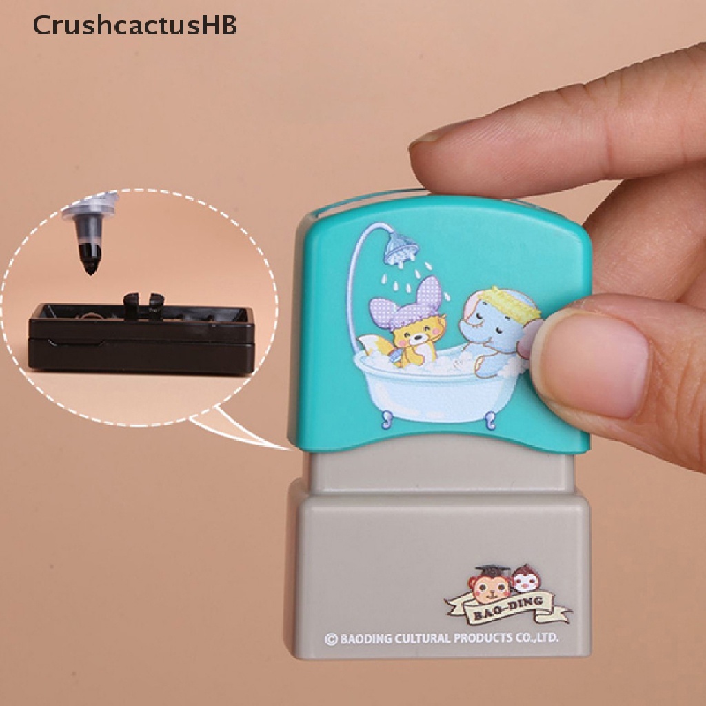 [CrushcactusHB] Baby Name Stamp DIY Security Name Seal Clothes Chapter Carve Patterns Yourself Hot Sell