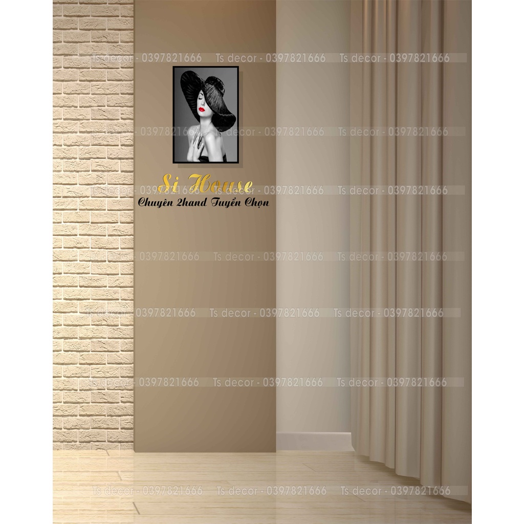 Phông Nền Giả Góc 3D 5D miễn phí chèn logo + khung tranh + gấu beerbrick