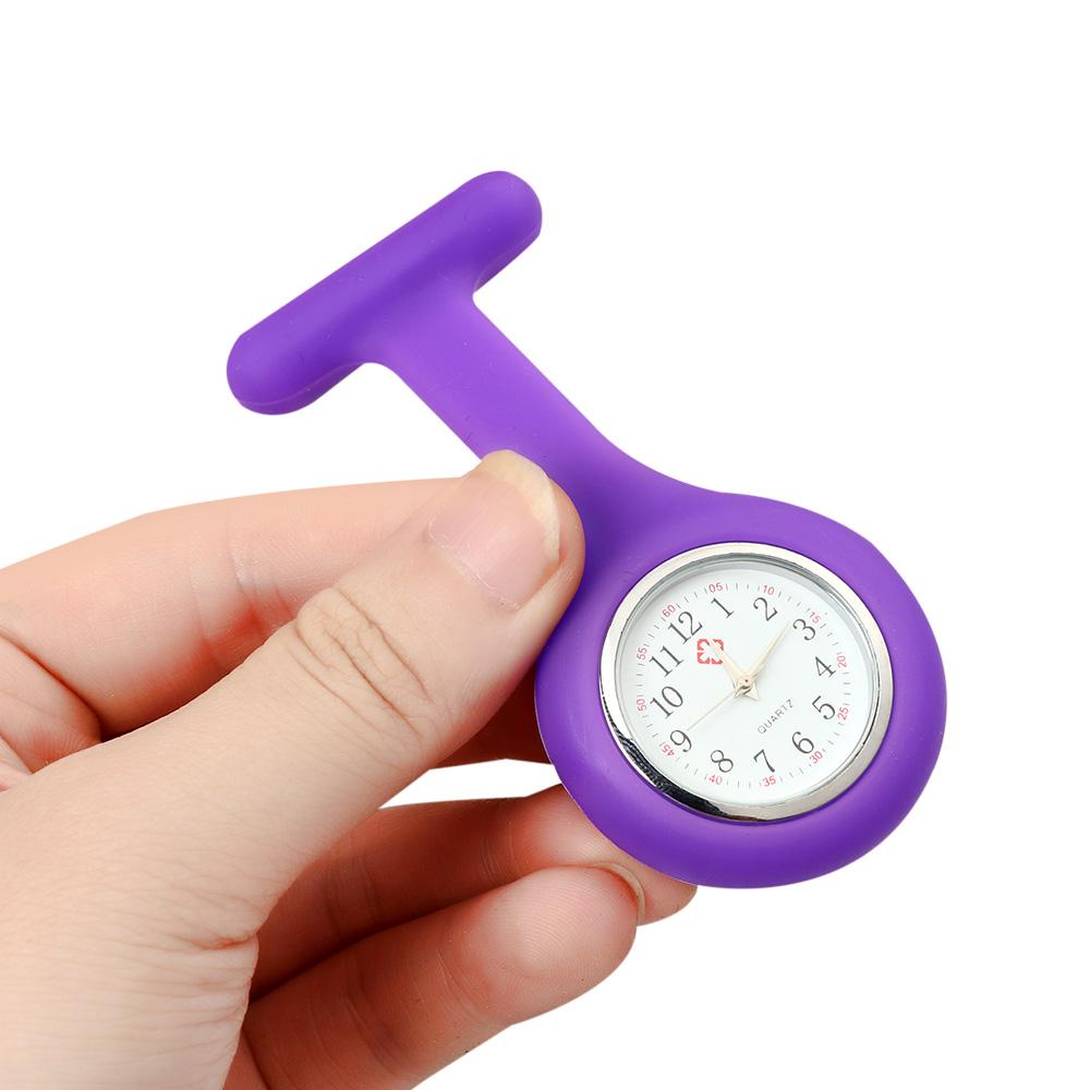 Upstopvn Đồng Hồ Y Tá Đeo Tay Bằng Silicone Nhiều Màu Sắc
