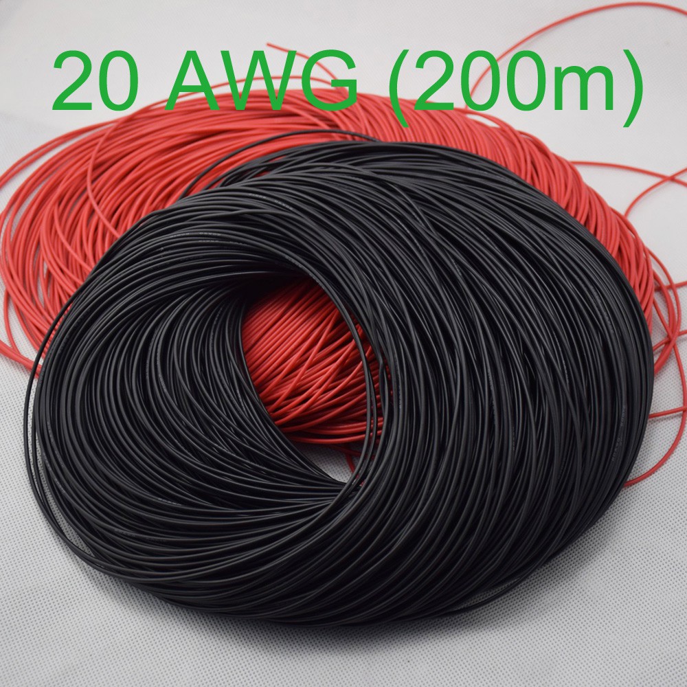Cuộn dây cáp chất lượng cao 200/100/50M 20AWG