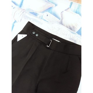 Quần baggy công sở 2 khuy lệch