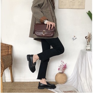 Giày Da Nữ Thời Trang Phong Cách Vintage | BigBuy360 - bigbuy360.vn