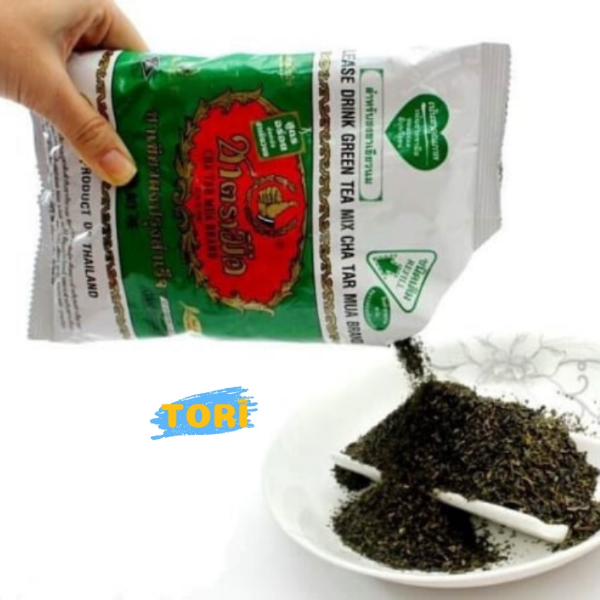 Trà thái lan [TRÀ NGON, XỊN] trà sữa xanh 200gr nguyên liệu làm trà sữa | BigBuy360 - bigbuy360.vn