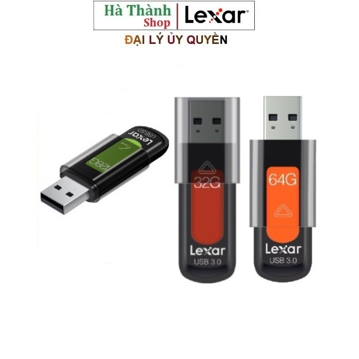 USB Lexar 32GB,64GB,128GB JumpDrive S57 - USB 3.0 - Hàng Chính Hãng