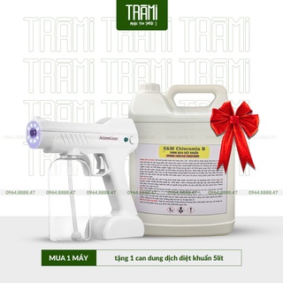 Máy phun sương khử khuẩn cầm tay atomizer, súng phun sương khử trùng diệt khuẩn tia uv cao cấp.