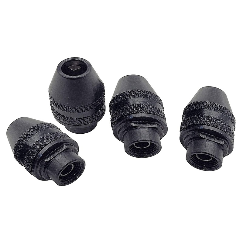 High Quality 4Pc Quick Change Keyless Chuck for Dremel 4486 Rotary Tools 3000 4000