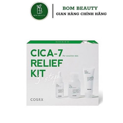 Bộ dùng thử dưỡng da Cosrx CICA-7 Relief Kit CICA Trial Kit (3 step)