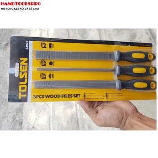 Bộ Dũa Gỗ 3 cây Tolsen 32037