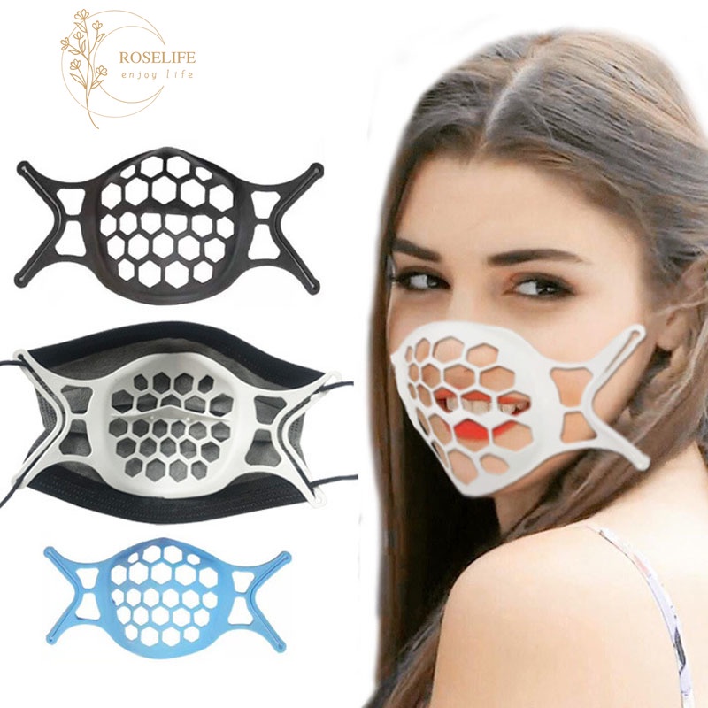 Khung đỡ khẩu trang 3D bằng silicon có thể vệ sinh và tái sử dụng