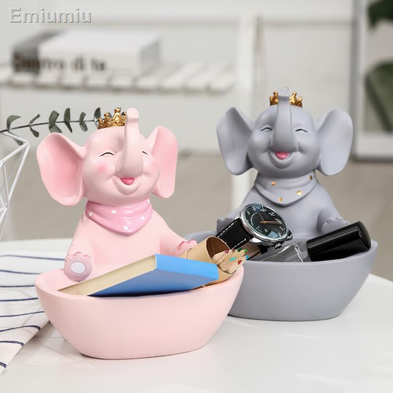 ✁◘Tân gia sáng tạo đơn giản tủ giày lối vào lưu trữ hộp chìa khóa đồ trang trí bằng nhựa
