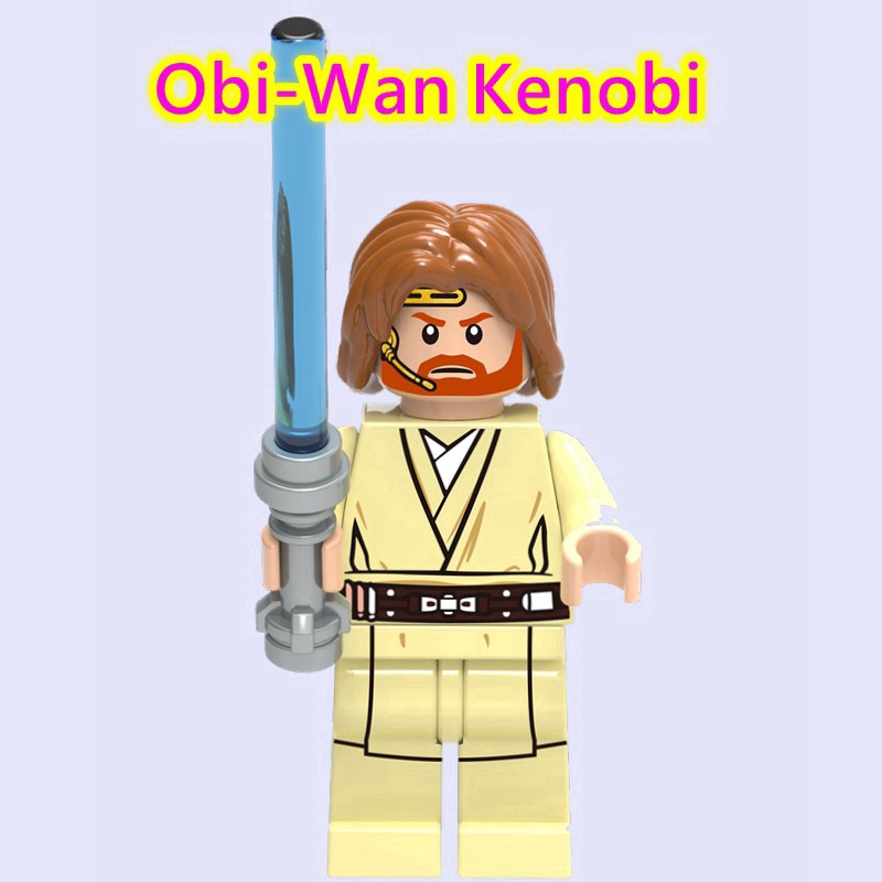 Mô Hình Đồ Chơi Nhân Vật Yoda Obi-Wan Kenobi Dooku Trong Starwars