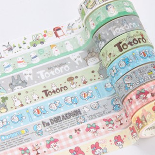 Combo 2 băng dính Washi tape Series HOẠT HÌNH
