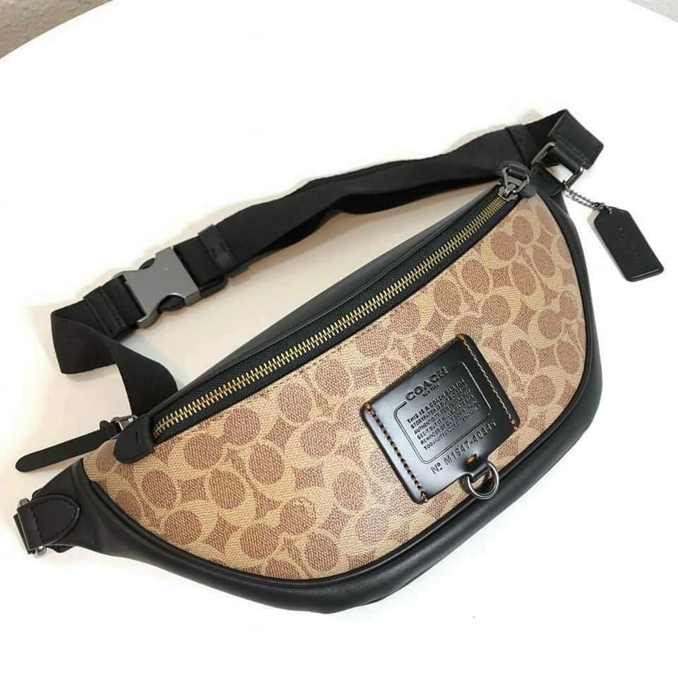 Túi xách COACH F76187 RIVINGTON BELT BAG in SIGNATURE
