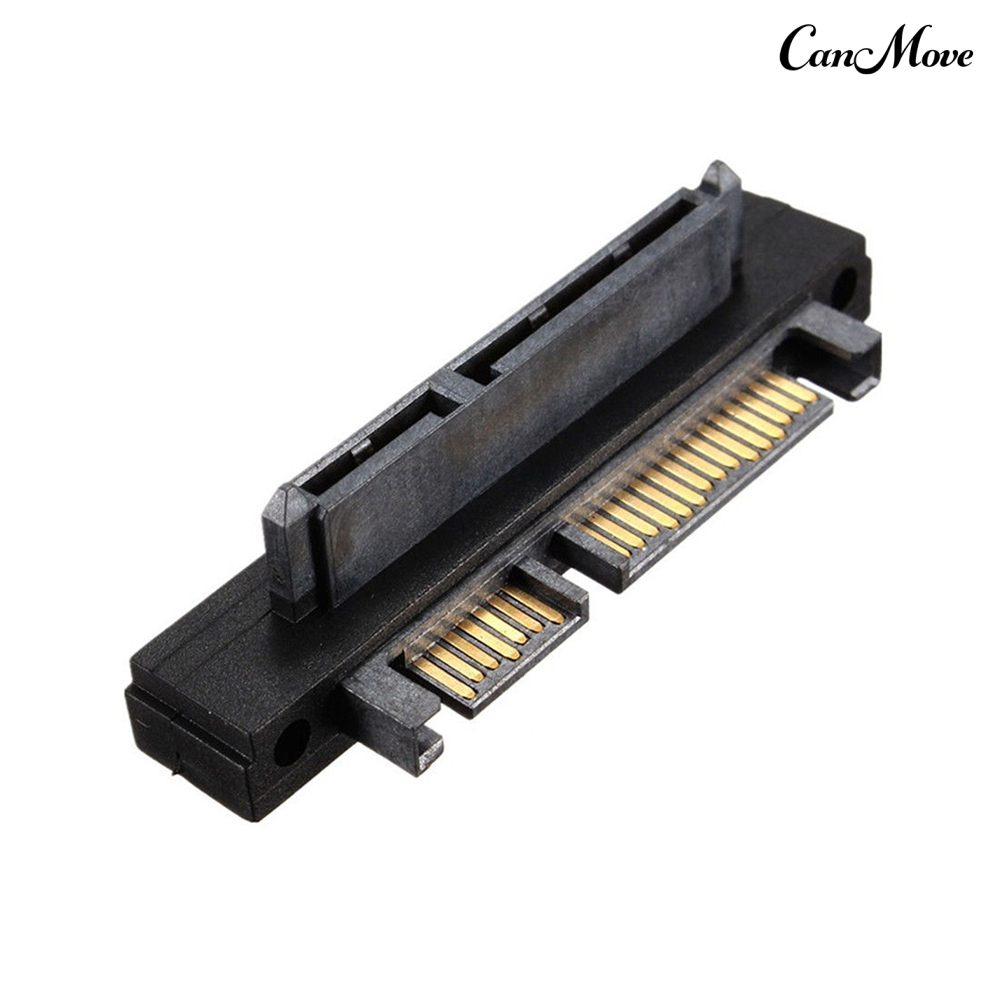 Đầu Nối Mở Rộng Góc 90 Độ Sata 22pin 7 + 15 Male Sang Female | BigBuy360 - bigbuy360.vn