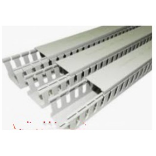 Máng nhựa 60x80mm x2000 (2m/1Thanh)- Màu ghi