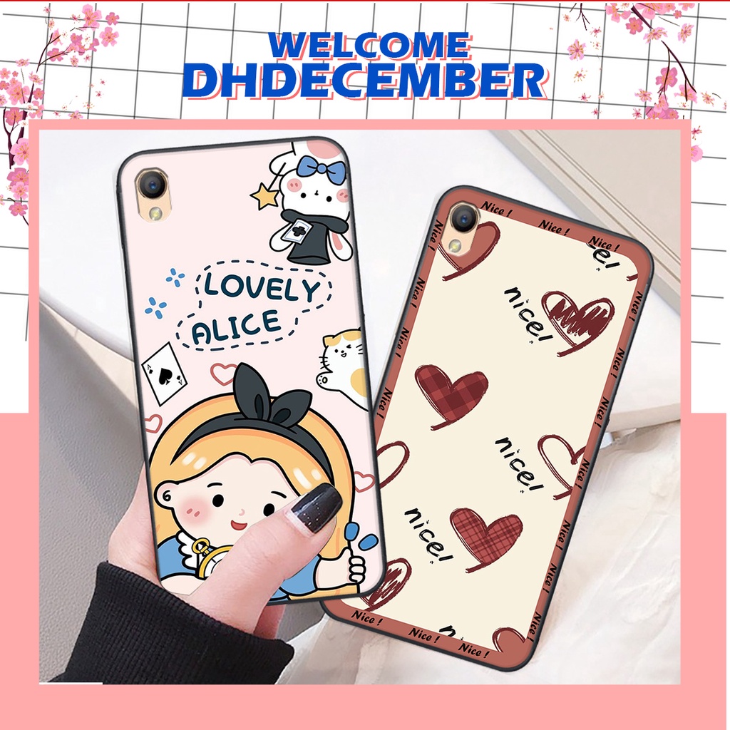 Ốp lưng Oppo A37 / NEO 9 / F1 PLUS in hình nice ,good luck happy ốp xinh viền dẻo đẹp chất
