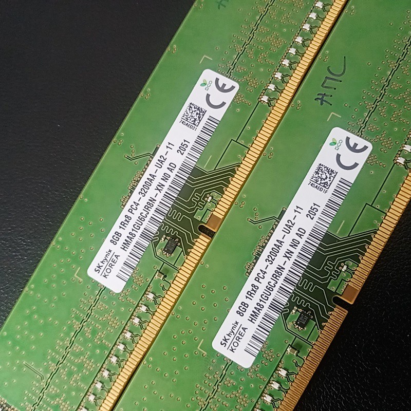 RAM PC DDR4 8GB BUS 3200, hàng tháo máy chính hãng, bảo hành 3 năm - dòng ram đồng bộ siêu bền và ổn định | WebRaoVat - webraovat.net.vn