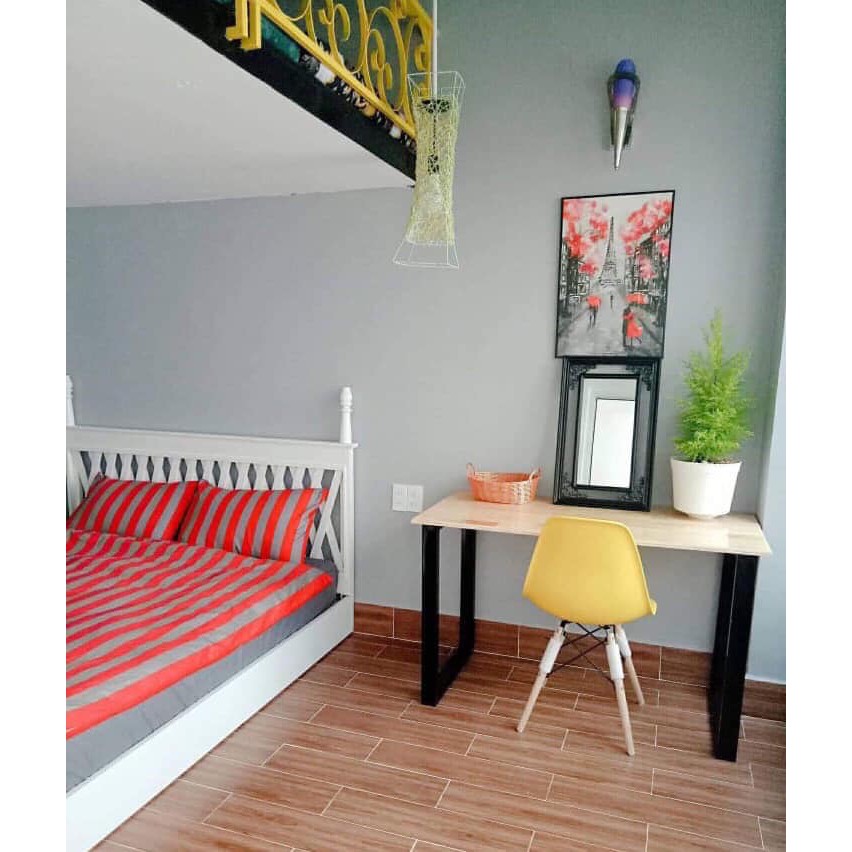 Bàn làm việc HIỆN ĐẠI U, K, X, Z KÍCH THƯỚC 60X120X75CM MẶT GỖ CAO SU | BigBuy360 - bigbuy360.vn