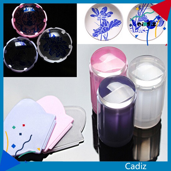 [Hàng mới về] Bộ dụng cụ in họa tiết trang trí móng tay