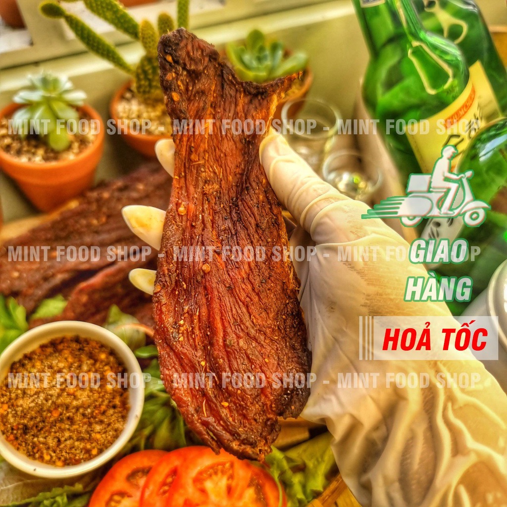 Thịt Lợn Gác Bếp Vị Tây Bắc  - Túi 500Gram HCK