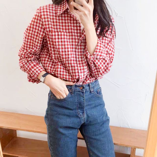 ‼️ SƠ_MI_KẺ CARO SUÔNG FORM BASIC