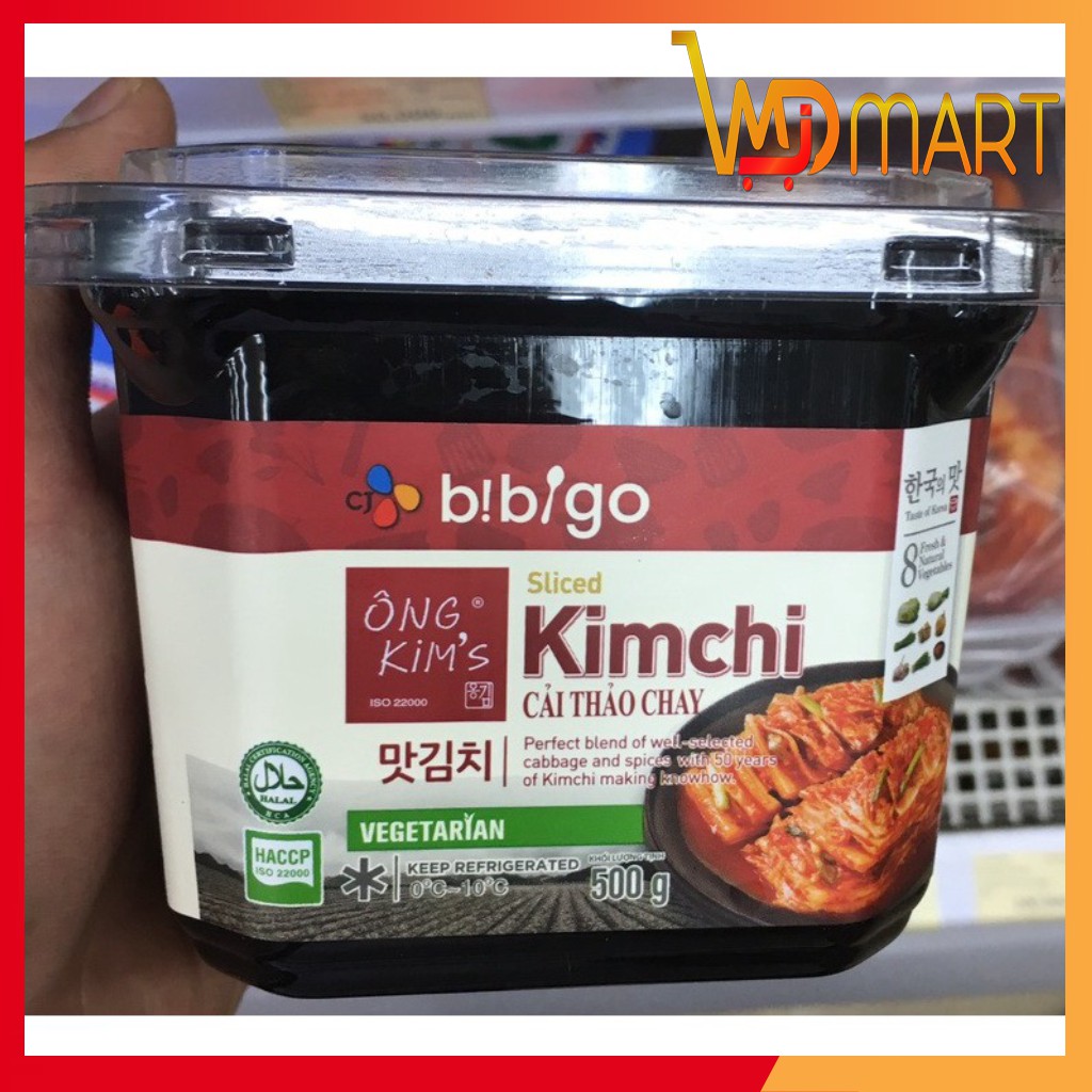 Kim chi cải thảo chay Bibigo Hàn quốc hộp 500g