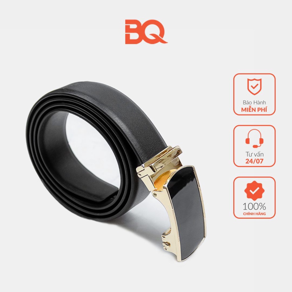 Thắt lưng nam da bò thật thời trang BQ Nịt DT045