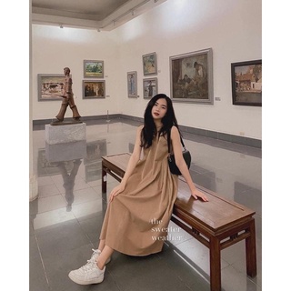 Váy Xếp Ly Eo 2 Màu Hot Trend