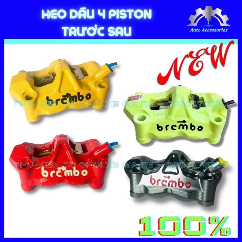 COMBO Heo Dầu BRCMBE 50A (Heo Tai XAnh) Kèm Pát CNC và Phụ Kiện đĩa Zin Ex135 Ex150 Winner Raider Satria Sonic Sirius