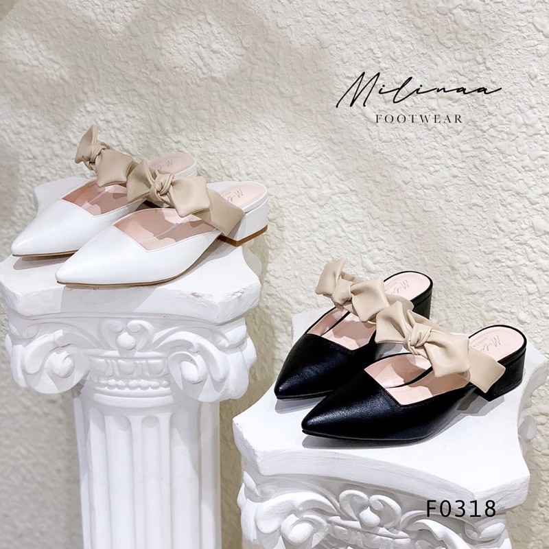 GIÀY SỤC BỐN PHÂN PHỐI QUAI CỘT NƠ F0318 | BigBuy360 - bigbuy360.vn