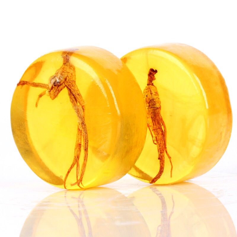 Xà Phòng Tinh Chất Nhân Sâm Thủ Công Dưỡng Ẩm Làm Sạch Sâu Hỗ trợ giảm mụn Trứng Cá Và Làm Trắng Da