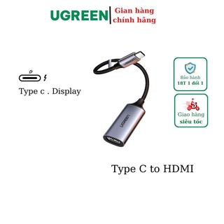 Cáp chuyển usb type c sang hdmi 4k@60hz ugreen 70444