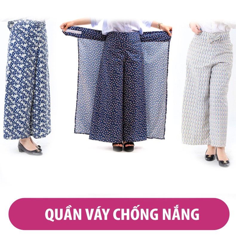 Quần váy chống nắng 2 trong 1 thời trang mùa hè